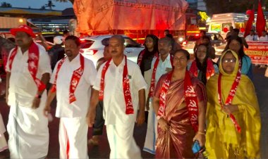 ​കർഷകരുടെ മനസ്സറിഞ്ഞ്  ആവോലി ഡിവിഷൻ എൽഡിഎഫ് സ്ഥാനാർത്ഥി ഷീന മാത്യുവിന്റെ പൊതുപര്യടനം ആരംഭിച്ചു