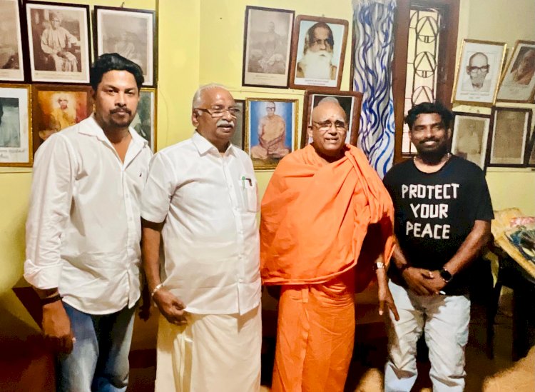 ശിവഗിരി മഠം പ്രസിഡന്റ് ബ്രഹ്മശ്രീ സച്ചിദാനന്ദ സ്വാമിയുടെ ജീവിതം ഡോക്യുമെന്ററിയാകുന്നു