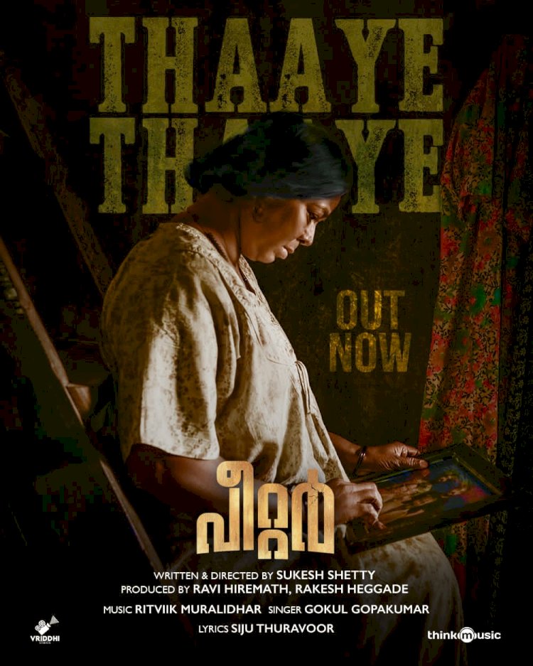 സസ്പെൻസ് ത്രില്ലർ പീറ്റർ ചിത്രത്തിലെ പുതിയ ഗാനം തായേ തായേ പുറത്തിറങ്ങി