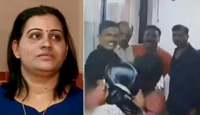 ​സിഐ ഗർഭിണിയെ മർദിക്കുന്ന ദൃശ്യങ്ങൾ പുറത്ത്