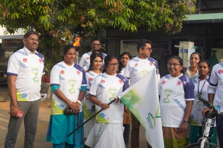 കോതമംഗലം നഗരസഭ ചെയർപേഴ്സൺ ഭാനുമതി രാജു ഫ്ലാഗ് ഓഫ് ചെയ്തു