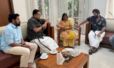 സ്പീക്കർ എ.എൻ. ഷംസീർ ശ്രീനിവാസന്റെ കുടുംബാംഗങ്ങളെ സന്ദർശിച്ചു