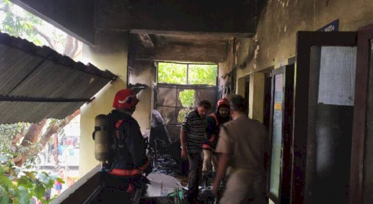 ​പെരുമ്പാവൂർ ജോയിന്റ് ആർടിഒ ഓഫീസിൽ തീപിടിത്തം