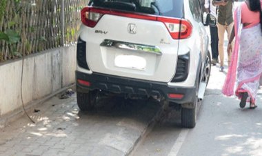 നടപ്പാതയിൽ വാഹനം ഓടിച്ചാൽ ലൈസൻസ് റദ്ദാക്കും പിഴയും ശിക്ഷാ ക്ലാസും നിർബന്ധം.