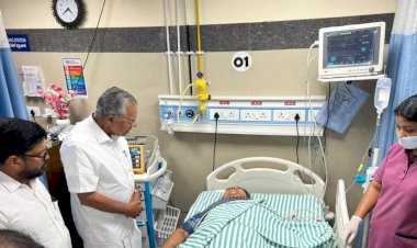 കണ്ണൂരിൽ മന്ത്രി വീണാ ജോർജിന് നേരെ പ്രതിഷേധം പരുക്കേറ്റ മന്ത്രി ഐസിയുവിൽ, സംസ്ഥാനത്ത് വ്യാപക സംഘർഷം