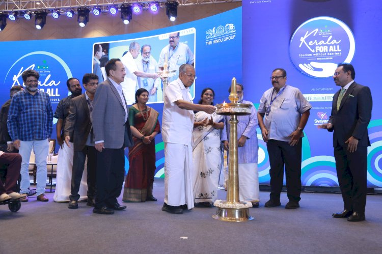 വിനോദസഞ്ചാരം എല്ലാവരുടെയും അവകാശം തടസ്സരഹിത ടൂറിസത്തിലേക്ക് കേരളമെന്ന് മുഖ്യമന്ത്രി