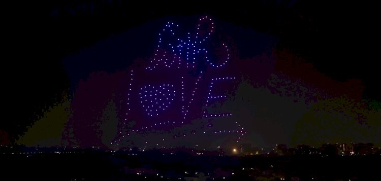 അനശ്വര രാജൻ ചിത്രം തമിഴകത്ത് ചരിത്രം കുറിച്ച ഡ്രോൺ ഷോ