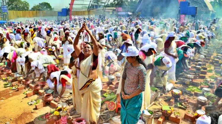 ലോകപ്രശസ്തമായ ആറ്റുകാൽ പൊങ്കാല മഹോത്സവത്തിന് തുടക്കം