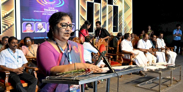 തരംഗ് 2K26 ഉദ്ഘാടനം ചെയ്തു സർഗാത്മകത മനുഷ്യബന്ധങ്ങളെ ദൃഢമാക്കുമെന്ന് മന്ത്രി ആർ. ബിന്ദു