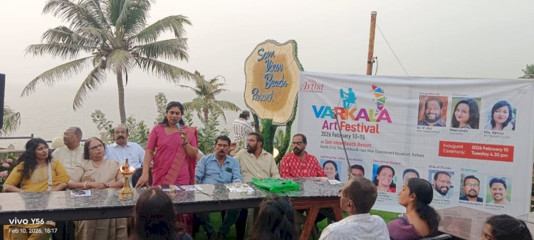 വർക്കലയിൽ കലാമാമാങ്കത്തിന് തുടക്കം ആർട്ട് ഫെസ്റ്റിവൽ വി. പ്രിയദർശിനി ഉദ്ഘാടനം ചെയ്തു