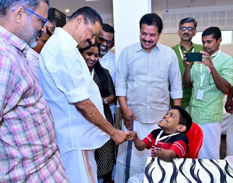 ​അർജുന് ഗോവിന്ദൻ മാസ്റ്ററുടെ ഉറപ്പ് ബഡ്‌സ് സ്കൂളിന് ഇനി സ്വന്തം വാഹനം