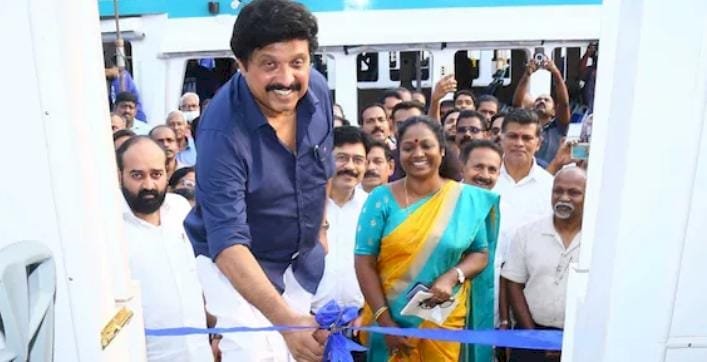 രാജ്യത്തെ ആദ്യത്തെ സമ്പൂർണ്ണ സോളാർ വാട്ടർ മന്ത്രി കെ.ബി.ഗണേഷ് കുമാർ ഉദ്ഘാടനം നിർവഹിച്ചു