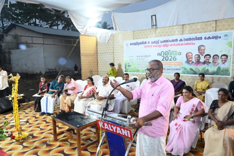 ​കാർഷിക മേഖലയിൽ 2365 കോടിയുടെ കേര പദ്ധതി മന്ത്രി പി. പ്രസാദ്