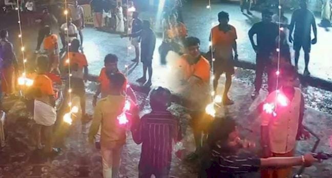 ഉത്സവത്തിനിടെ സംഘർഷം വെടിവയ്പ്പ് 10 പേർക്ക് പരുക്ക്
