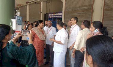 ​യാത്രക്കാർക്ക് ആശ്വാസം മൂവാറ്റുപുഴ കെ.എസ്.ആർ.ടി.സി ഡിപ്പോയിൽ റെഡ് ക്രോസ് വക ശുദ്ധജല വിതരണ പദ്ധതി