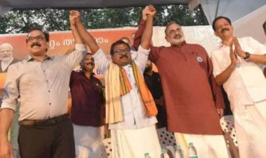 ട്വന്റി20 വേദിയിൽ എൻഡിഎ സ്ഥാനാർത്ഥി പ്രഖ്യാപനം കുന്നത്തുനാട്ടിൽ പോരാട്ടം കനക്കുന്നു ചക്ക ചിഹ്നത്തിൽ ബാബു ദിവാകരൻ