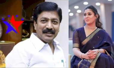 നയൻതാരയ്‌ക്കെതിരെ അശ്ലീല പരാമർശം എഐഎഡിഎംകെ നേതാവ് സി.വി. ഷൺമുഖത്തിനെതിരെ വ്യാപക പ്രതിഷേധം