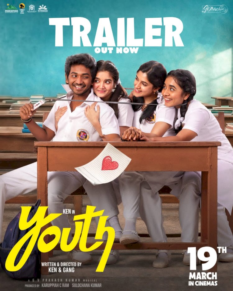 കെൻ കരുണാസ് ചിത്രം യൂത്ത് ട്രെയ്‌ലർ പുറത്ത് വിതരണം ദുൽഖർ സൽമാന്റെ വേഫറെർ ഫിലിംസ്