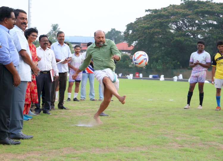 ലഹരിക്കല്ല, കായിക വിനോദങ്ങൾക്കാണ് യുവാക്കൾ മുൻഗണന നൽകേണ്ടത് മന്ത്രി പി. രാജീവ്