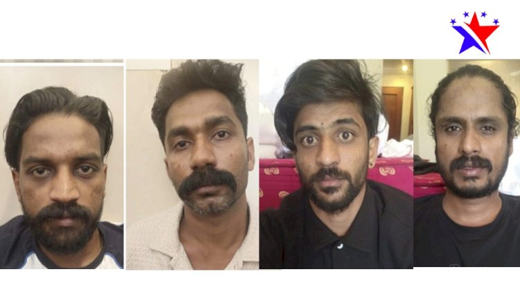 ​ചെറായിയിൽ വൻ രാസലഹരി വേട്ട 42 ഗ്രാം എം.ഡി.എം.എയുമായി നാല് യുവാക്കൾ പിടിയിൽ