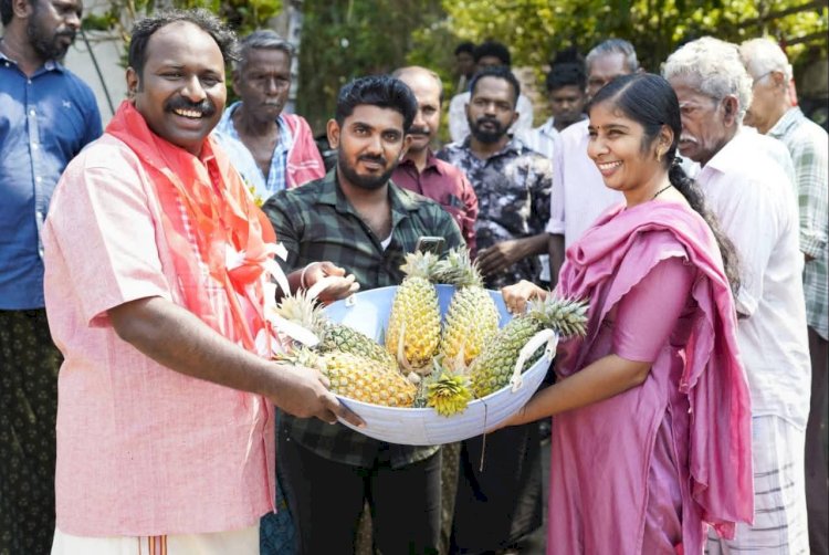 ജനസാഗരമായി എൻ. അരുണിന്റെ പര്യടനം മൂവാറ്റുപുഴയിൽ ആവേശമുയർത്തി ഇടതുമുന്നണി