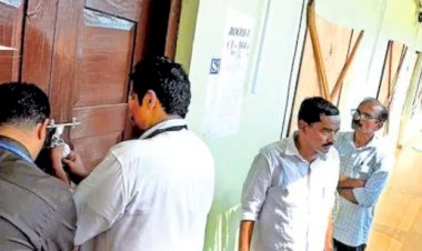 സ്ട്രോങ്ങ് റൂം പൂട്ടുന്നതിനെച്ചൊല്ലി തർക്ക കോട്ടയത്ത് ഉദ്യോഗസ്ഥർക്ക് നേരെ സൈനികർ തോക്കുചൂണ്ടി