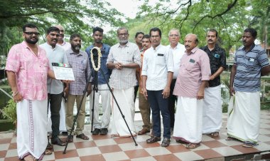 തോടിന്റെ കാവലാൾ ഡോക്യുമെന്ററി ചിത്രീകരണം ചേർത്തലയിൽ തുടങ്ങി മന്ത്രി പി. പ്രസാദ് ഉദ്ഘാടനം ചെയ്തു