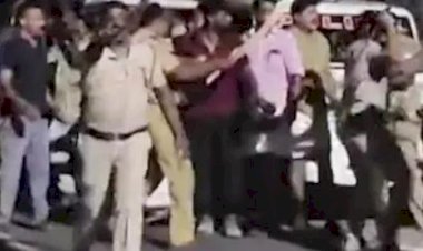 ​നെട്ടയത്ത് സിപിഎം ബിജെപി തെരുവുയുദ്ധം പൊലീസുകാർക്ക് കല്ലേറിൽ പരിക്ക്, ലാത്തിച്ചാർജ്