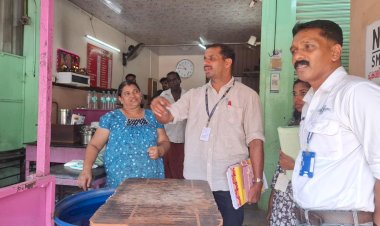 ഭക്ഷ്യ പാനീയ വിതരണ സ്ഥാപനങ്ങളില്‍ ആരോഗ്യ വകുപ്പ് പരിശോധന 69 കടകള്‍ക്ക് നോട്ടീസ്, അഞ്ച് കടകള്‍ അടച്ചുപൂട്ടാന്‍ നിര്‍ദേശം