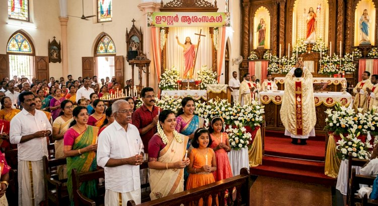 അതിജീവനത്തിന്റെയും പ്രത്യാശയുടെയും സന്ദേശവുമായി ലോകമെങ്ങും ഇന്ന് ഉയിർപ്പ് തിരുനാൾ