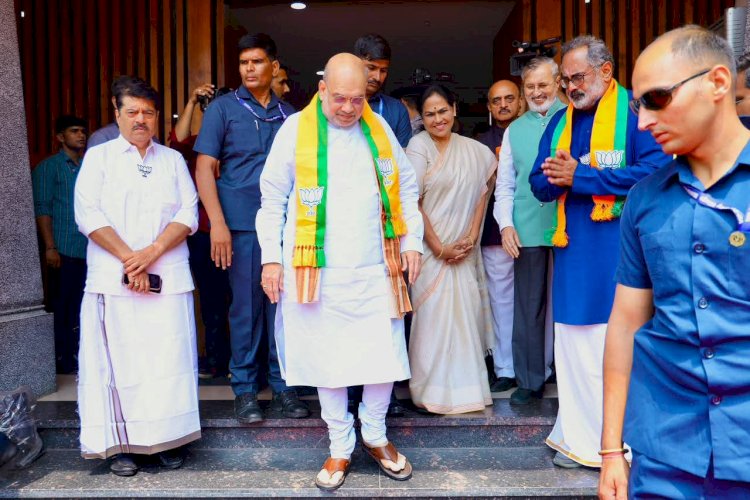 ​ബിജെപി സ്ഥാപക ദിനം തിരുവനന്തപുരത്ത് അമിത് ഷായുടെ സാന്നിധ്യത്തിൽ വിപുലമായ ആഘോഷം