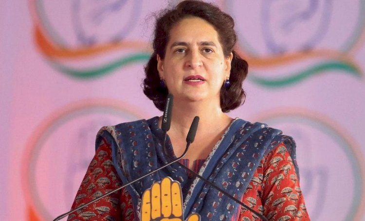 ​വനിതാ സംവരണ ബിൽ പരാജയം: കേന്ദ്രത്തിനെതിരെ രൂക്ഷവിമർശനവുമായി പ്രിയങ്ക ഗാന്ധി