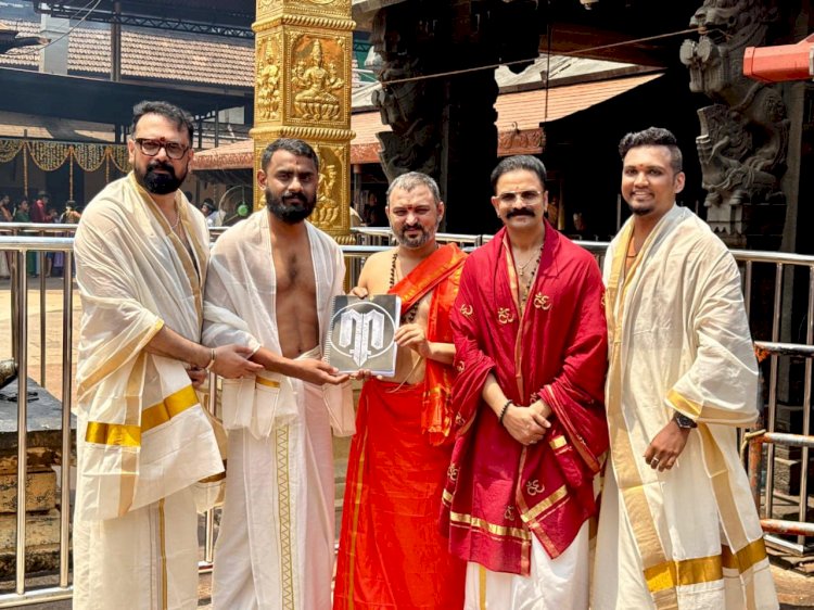 ജയസൂര്യയുടെ പുതിയ ചിത്രം കൊല്ലൂർ മൂകാംബികയിൽ തിരക്കഥാ പൂജയോടെ തുടക്കം