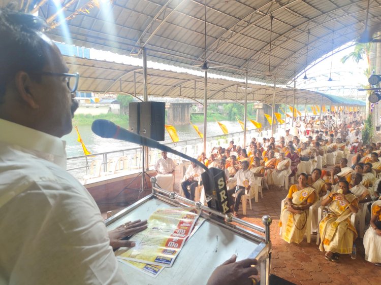 വിശ്വകർമ്മ സർവീസ് സൊസൈറ്റി പിറവം മേഖല സമ്മേളനം നടത്തി മുരുകൻ പാളയത്തിൽ ഉദ്ഘാടനം ചെയ്തു