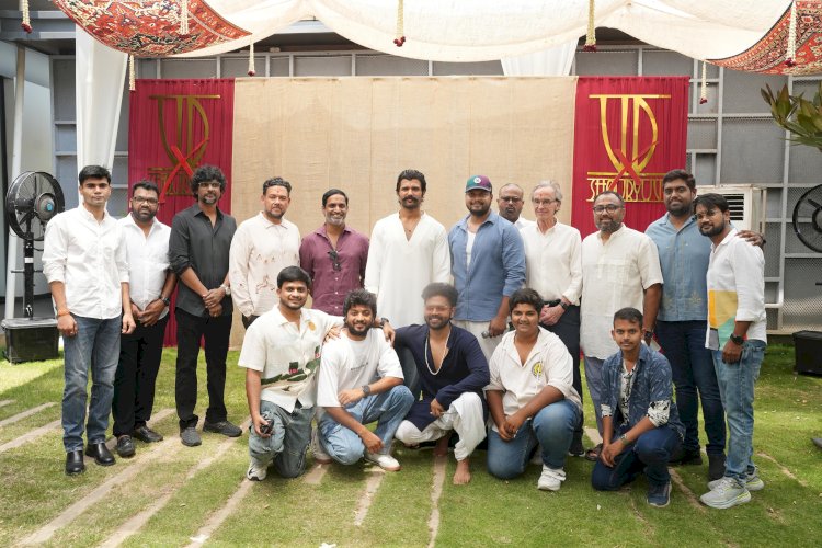 വിജയ് ദേവരകൊണ്ടയുടെ ഗ്ലോബൽ പ്രോജക്റ്റിന് തുടക്കം പൂജ ചടങ്ങിൽ ക്ലാപ്പടിച്ച് നാനി