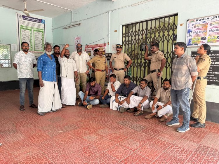 മൂവാറ്റുപുഴയിലെ കുടിവെള്ള പ്രശ്നം മുസ്ലിം യൂത്ത് ലീഗ് പ്രതിഷേധ ധർണ സംഘടിപ്പിച്ചു