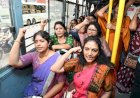കെ.എസ്.ആർ.ടി.സി സൗജന്യ യാത്ര വാഗ്ദാനം ലംഘിച്ച യുഡിഎഫ് സർക്കാരിനെതിരെ മഹിളാ മോർച്ചയുടെ സംസ്ഥാന വ്യാപക പ്രതിഷേധം