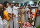 ​രാജീവ് ഗാന്ധി രക്തസാക്ഷിത്വ ദിനം: ഇന്ദിരാഭവനിൽ അനുസ്മരണ സമ്മേളനം മുഖ്യമന്ത്രി വി.ഡി. സതീശൻ ഉദ്ഘാടനം ചെയ്തു