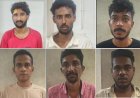 ആലുവയിൽ അതിഥി തൊഴിലാളികളുടെ താമസസ്ഥലത്ത് അതിക്രമിച്ചുകയറി കവർച്ച ആറുപേർ അറസ്റ്റിൽ