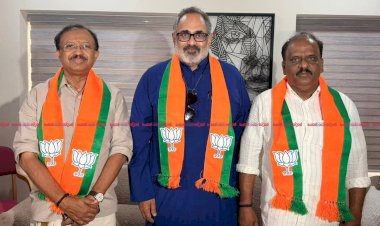 കേരള രാഷ്ട്രീയത്തിൽ പുതുചരിത്രം രാജീവ് ചന്ദ്രശേഖർ അടക്കം ബി.ജെ.പിയുടെ മൂന്ന് സാരഥികൾ നിയമസഭയിലേക്ക്