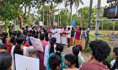 വേമ്പനാട്ട് കായലിലെ മണൽക്കൊള്ള പള്ളിപ്പുറത്ത് ജനകീയ പ്രക്ഷോഭം രണ്ടാംഘട്ടത്തിലേക്ക്