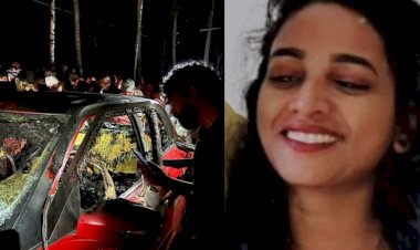 ​പേരാമ്പ്ര കാർ തീപിടിത്തം ആസൂത്രിതം കന്നാസുമായി പോയ സ്ത്രീ ആര്? ദുരൂഹതയേറ്റി സിസിടിവി ദൃശ്യങ്ങൾ