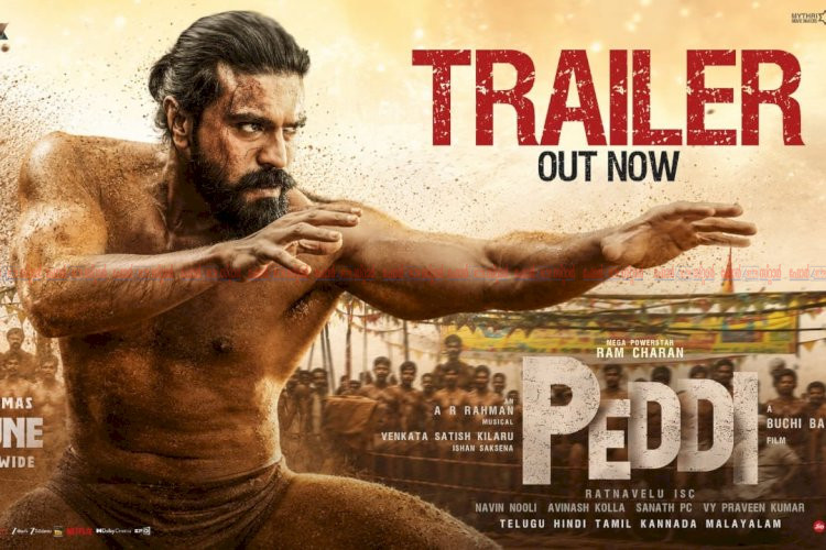 ​പെദ്ധി ഒഫീഷ്യൽ ട്രെയ്‌ലർ റിലീസ് ചെയ്തു രാം ചരൺ ബുചി ബാബു സന പാൻ ഇന്ത്യൻ ചിത്രം ജൂൺ 4 ന് തീയേറ്ററുകളിലേക്ക്