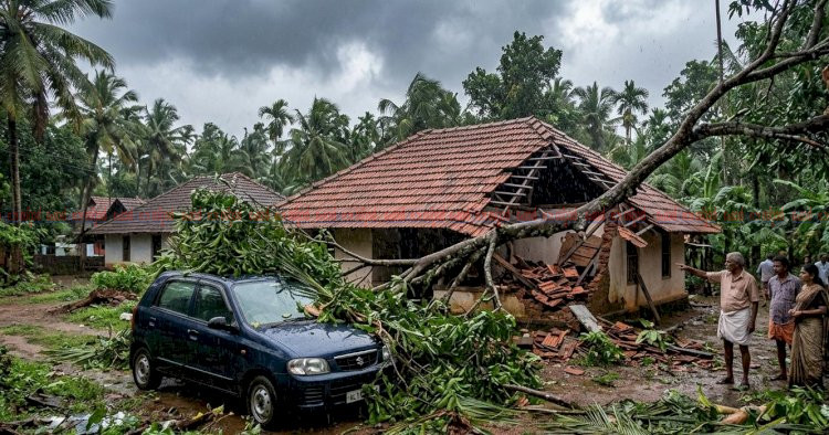 എറണാകുളത്ത് വേനൽമഴ കടുത്തു പലയിടങ്ങളിലും നാശനഷ്ടം, ജാഗ്രതാ നിർദ്ദേശം
