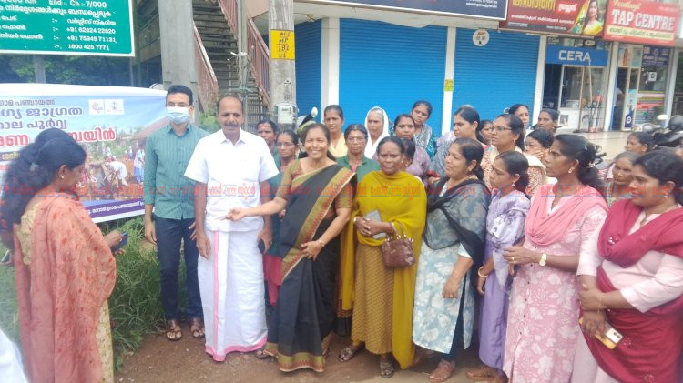 ​മഴക്കാലപൂർവ്വ ശുചീകരണ ക്യാമ്പയിന് മാറാടിയിൽ തുടക്കമായി ആരോഗ്യ ജാഗ്രതയുമായി ഗ്രാമപഞ്ചായത്ത്
