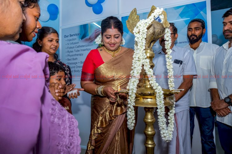 ​രോഗികൾക്ക് ഇനി വീട്ടിലിരുന്ന് വിദഗ്ദ്ധ പരിചരണം ഹീലിക്സ് പാലിയേറ്റീവ് കെയർ കൊച്ചിയിൽ നടി പ്രിയങ്ക ഉദ്ഘാടനം ചെയ്തു