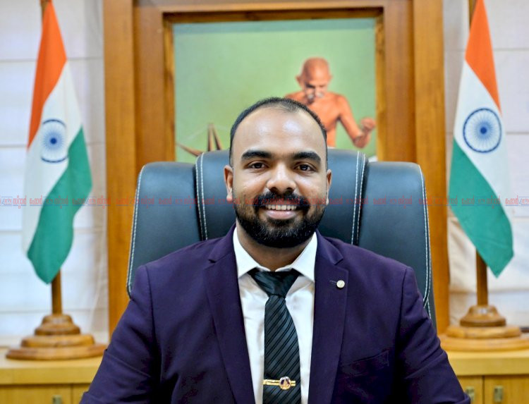 ​കണ്ണൂർ ജില്ലാ കളക്ടറായി പി. വിഷ്ണുരാജ് ചുമതലയേറ്റു