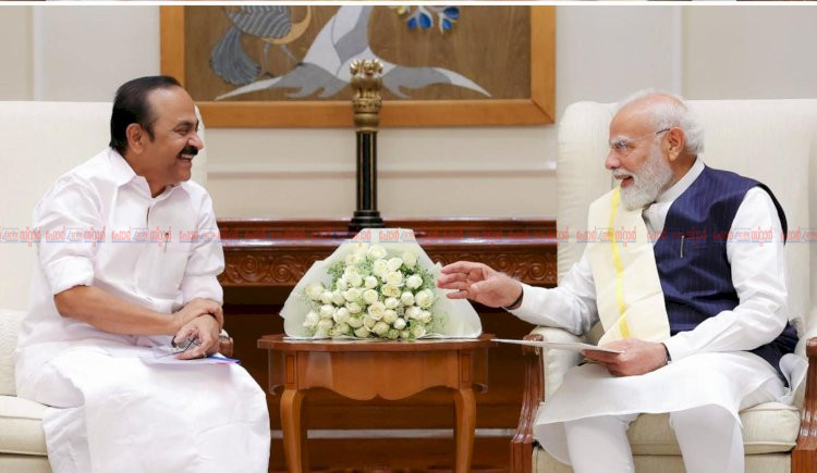 പ്രധാനമന്ത്രിയുമായും ധനമന്ത്രിയുമായും കൂടിക്കാഴ്ച നടത്തി മുഖ്യമന്ത്രി ദേശീയപാതയ്ക്കായി നൽകിയ 5,580 കോടി കടമെടുപ്പ് പരിധിയിൽ നിന്ന് ഒഴിവാക്കാൻ ആവശ്യം