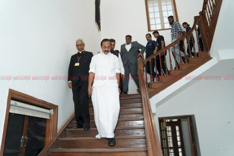 മുഖ്യമന്ത്രി വി.ഡി. സതീശൻ ഡൽഹി ട്രാവൻകൂർ പാലസ് സന്ദർശിച്ചു