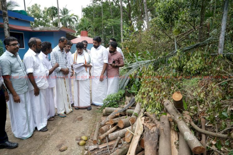 ​കർഷകർക്ക് ആശ്വാസം നശിച്ച വിളകൾ സൗജന്യമായി റീപ്ലാന്റ് ചെയ്യുമെന്ന് മന്ത്രി ടി. സിദ്ദിഖ്